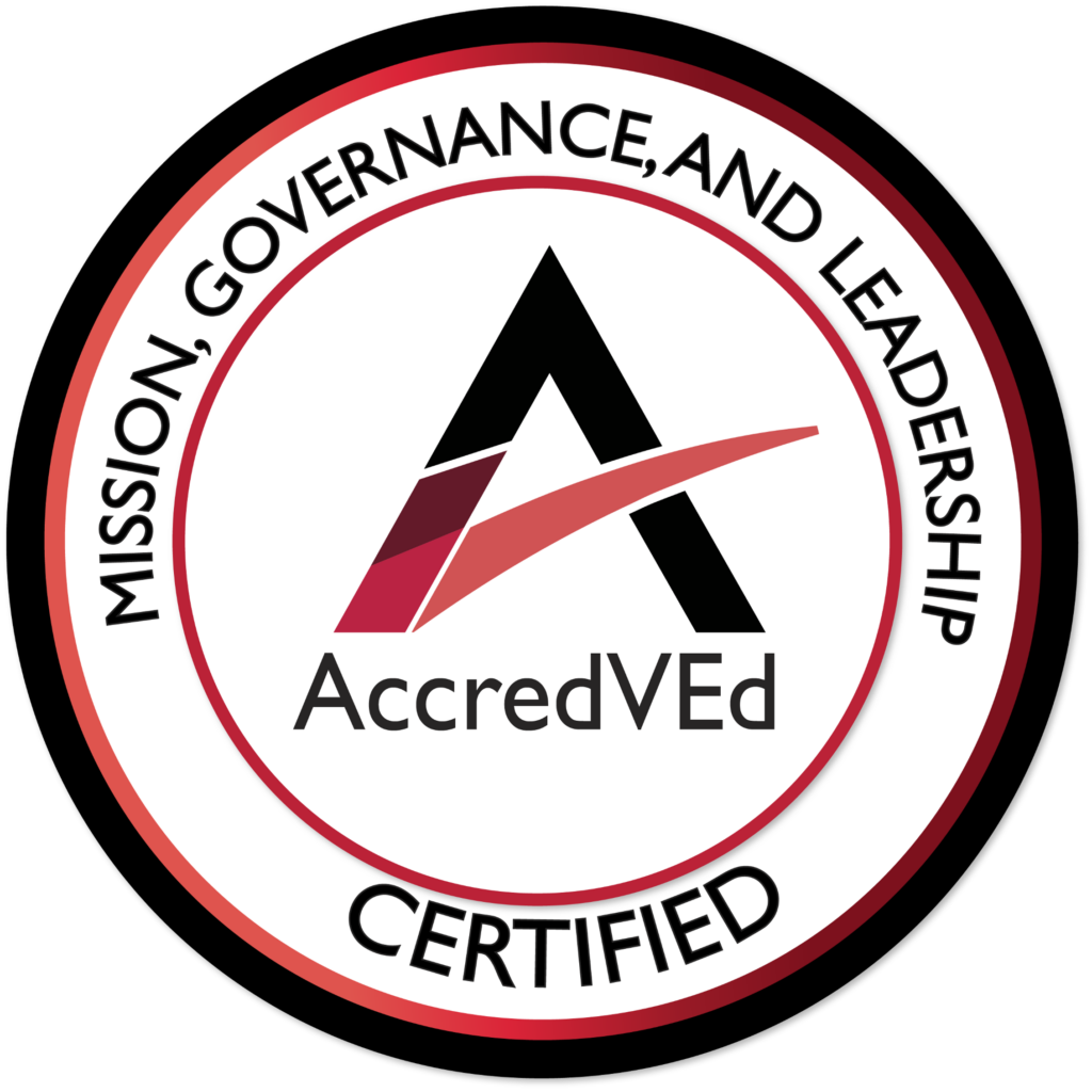 AccredVEd.Cert.MissionGovernanceLeadership - Seal